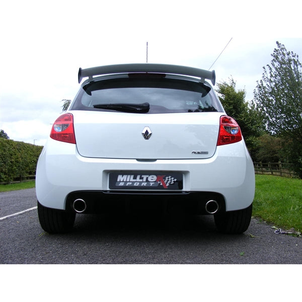 Milltek cat-back udstødning til Renault Clio 200, ikke-resoneret – billede 5
