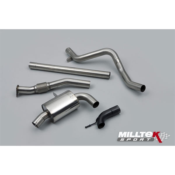 Milltek cat-back udstødning til Renault Mégane Renaultsport 250 og 265, resoneret – billede 2
