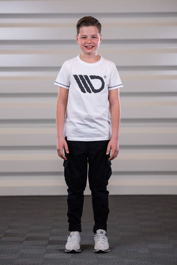 Maxton Kids White T-Shirt  - XS
