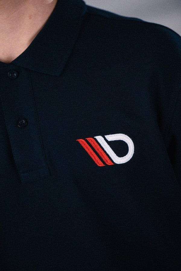 Maxton Mens Navy Blue Polo Shirt - L – produktbillede 3