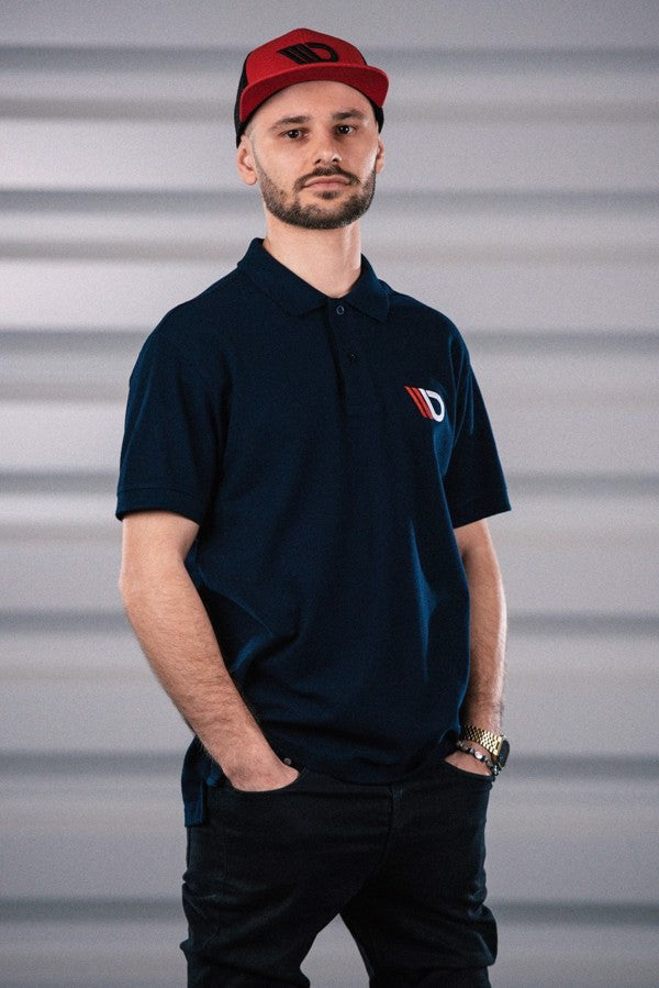 Maxton Mens Navy Blue Polo Shirt - L – produktbillede 5
