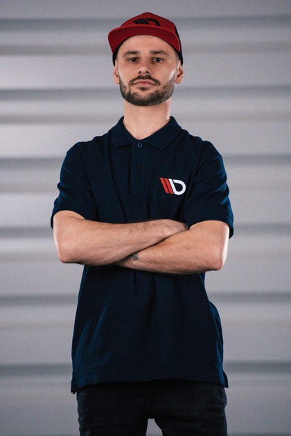 Maxton Mens Navy Blue Polo Shirt - L – produktbillede 6