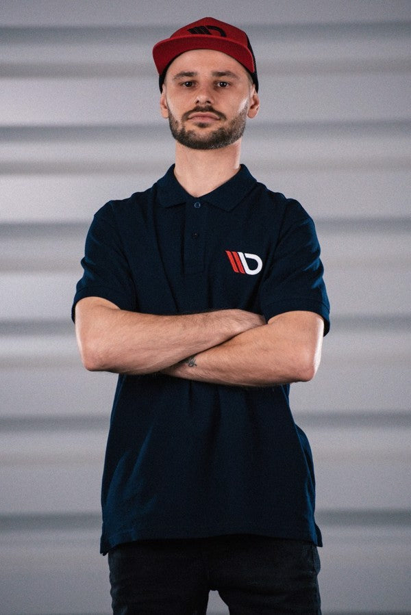 Maxton Mens Navy Blue Polo Shirt - L – produktbillede 6