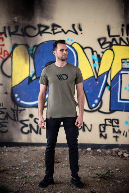 Maxton Mens Khaki T-Shirt - XL – produktbillede 4