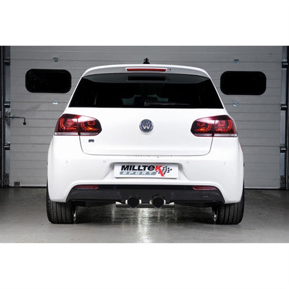 Milltek cat-back udstødning til Volkswagen Golf Mk6 R 2.0 TFSI 270PS, resoneret – billede 14