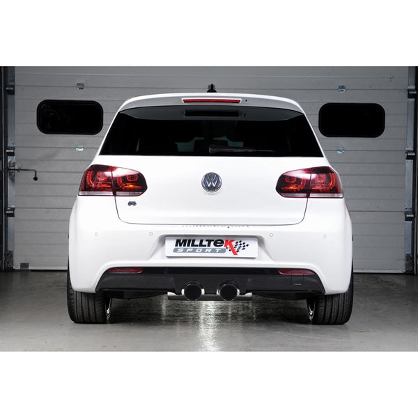 Milltek cat-back udstødning til Volkswagen Golf Mk6 R 2.0 TFSI 270PS, resoneret – billede 14