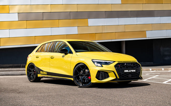 Milltek cat-back udstødning til Audi S3 2.0TFSI Quattro Sportback 310PS 8Y, ikke-resoneret, polerede tips – billede 2