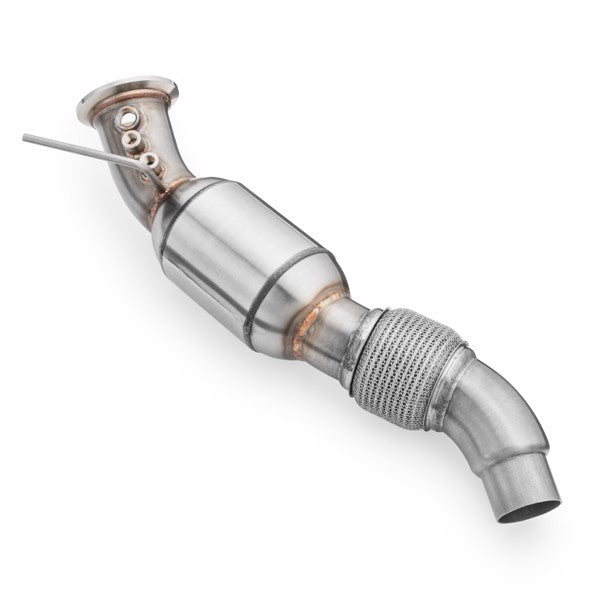 RM Motors Downpipe BMW E83 X3 30d M57N2 + Katalysator Emissionsstandard - Euro 3, Kapacitet - 100 cpsi - billede 3