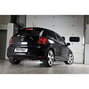 Milltek cat-back udstødning til Volkswagen Polo GTi 1.4 TSI 180PS 7spd DSG, resoneret – billede 12