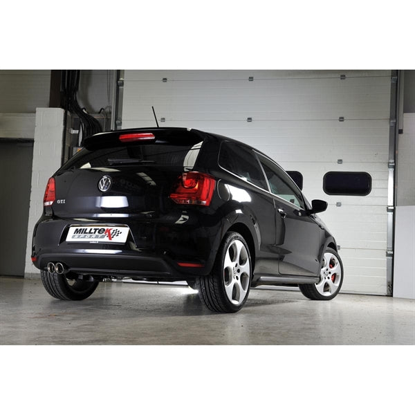Milltek cat-back udstødning til Volkswagen Polo GTi 1.4 TSI 180PS 7spd DSG, ikke-resoneret – billede 14