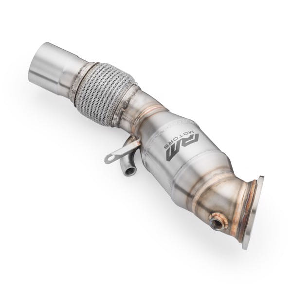 RM Motors Downpipe BMW G11, G12 730i, 730Li, 740e, 740Le B48 + Katalysator Emissionsstandard - Euro 3, Kapacitet - 100 cpsi - billede 2