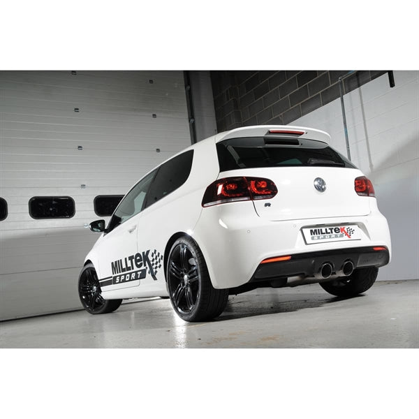 Milltek cat-back udstødning til Volkswagen Golf Mk6 R 2.0 TFSI 270PS, resoneret – billede 15