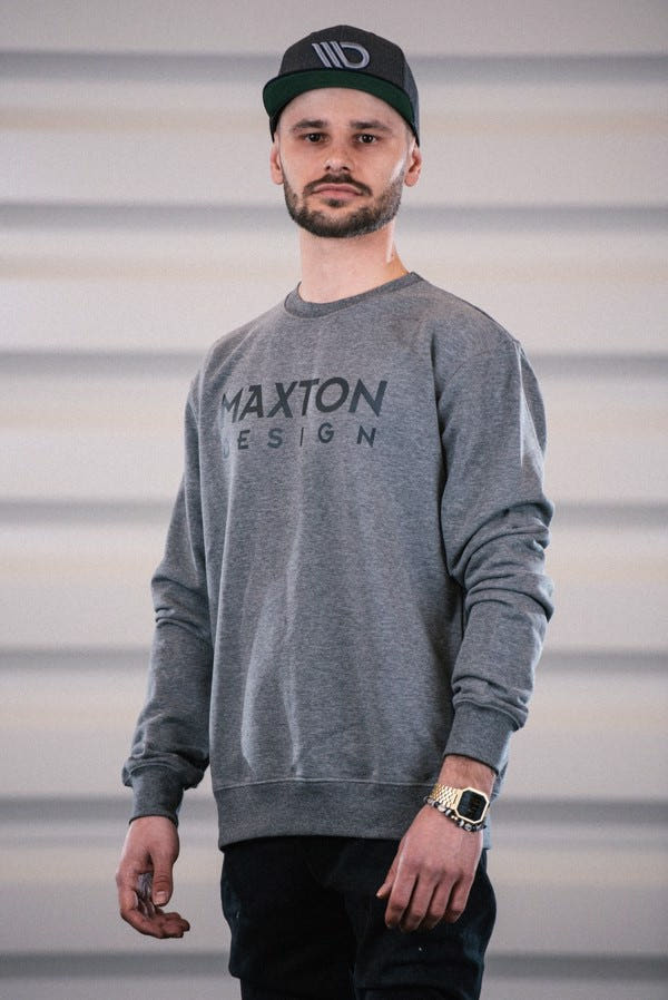 Maxton Mens Gray Jumper - M