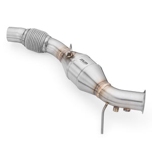 RM Motors Downpipe BMW E81, E87, E82, E88 116d, 118d, 120d, 123d N47 + CATALYST Emission Standard - Euro 3, Capacity - 100 cpsi - billede 3