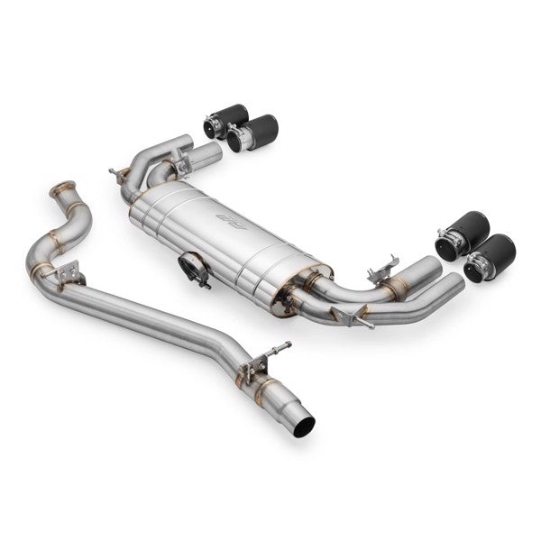 RM Motors Complete exhaust system AUDI S3 8Y 2.0 TFSI Sedan Beginning - Downpipe +straight pipe, AUDI tips - 1