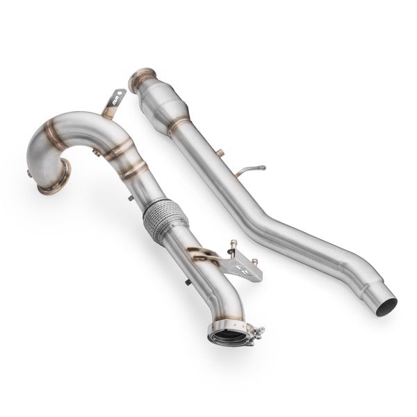 RM Motors Downpipe Cupra Ateca 2.0 TSI 4Drive Beginning - Downpipe with straight pipe +silencer