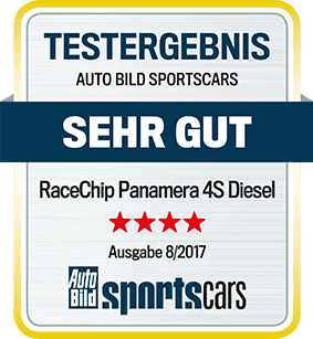 RaceChip producentreference Auto Bild Sportscars Porsche Panamera