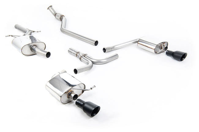 Milltek cat-back udstødning til Audi A4 2.0 TFSI S line B8 Sedan & Avant