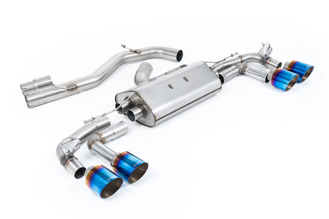Milltek Cat-Back udstødning – Audi S3 2.0 TFSI Quattro Sportback 310PS 8Y – produktbillede 1