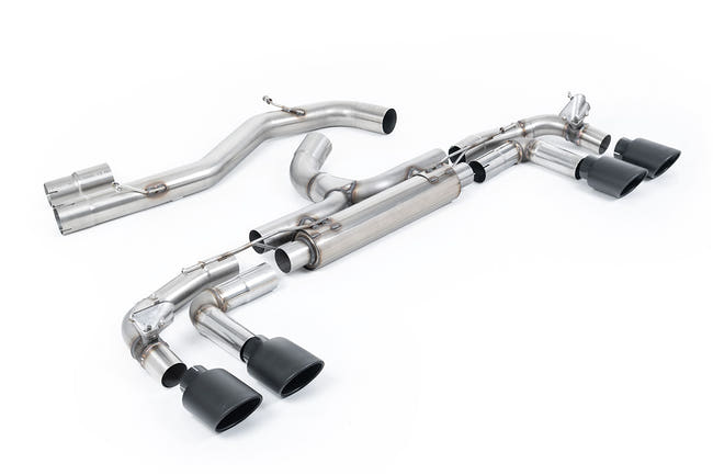 Milltek cat-back udstødning til Audi S3 2.0TFSI Quattro Sportback 310PS 8Y, race