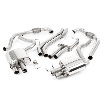 Milltek cat-back udstødning til Audi S5 3.0 V6 Turbo Sportback B9, resoneret – billede 2