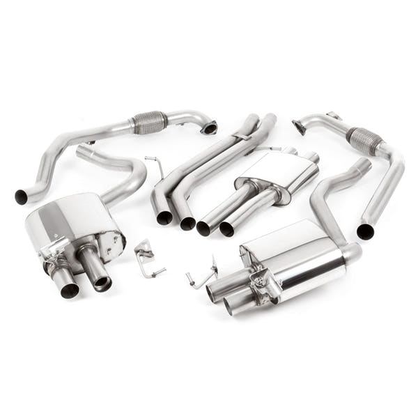 Milltek cat-back udstødning til Audi S5 3.0 V6 Turbo Sportback B9, resoneret – billede 3