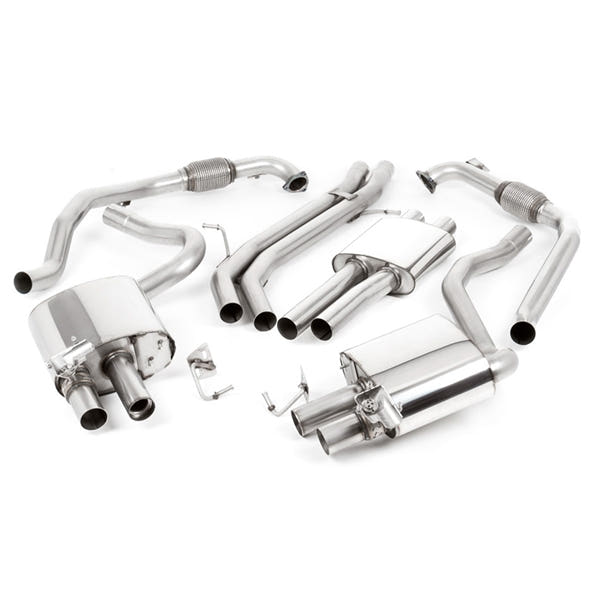 Milltek cat-back udstødning til Audi S5 3.0 V6 Turbo Sportback B9, resoneret – billede 2