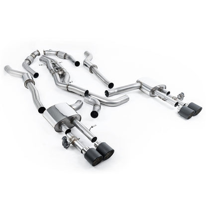 Milltek Cat-Back udstødning – Audi S8 D5 4.0 TFSI V8 sedan – resoneret – produktbillede 2