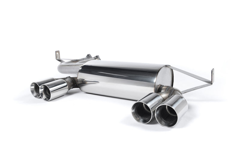 Milltek cat-back udstødning til BMW 3-serie E46 M3 3.2 Coupe - Cabriolet, polerede tips