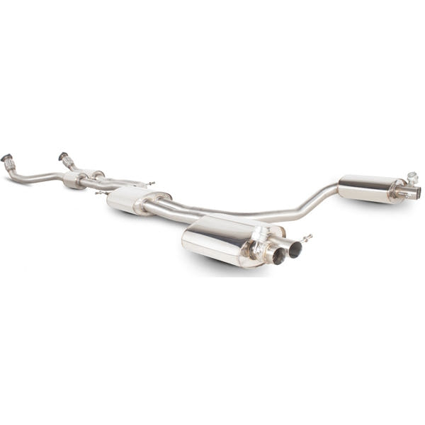 Scorpion Resonated CAT-Back System Inc Active Exhaust Valve - Audi RS4 - OE Fitment