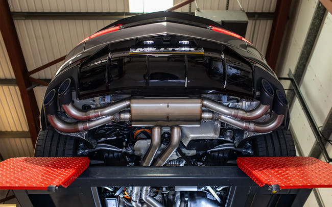 Milltek cat-back udstødning til System med H Centersektion Lamborghini Urus SE