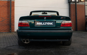Milltek endrør til Udstødningssystem Med OEM+ Enkeltvæggede Polerede 70 mm Enderør Til BMW 3 Serie E36 325i og 328i, polerede tips – billede 4