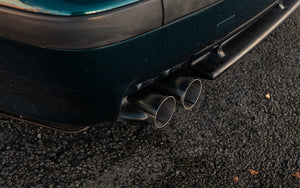 Milltek endrør til Udstødningssystem Med OEM+ Enkeltvæggede Polerede 70 mm Enderør Til BMW 3 Serie E36 325i og 328i, polerede tips – billede 3