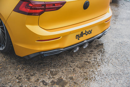 Maxton rear valance til Volkswagen Golf Hatchback Mk8 / Mk8 Facelift – blank sort – billede 6 af 10
