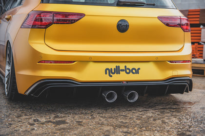 Maxton rear valance til Volkswagen Golf Hatchback Mk8 / Mk8 Facelift – blank sort – billede 8 af 10
