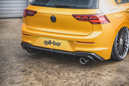 Maxton rear valance til Volkswagen Golf Mk8 – blank sort – billede 7 af 10