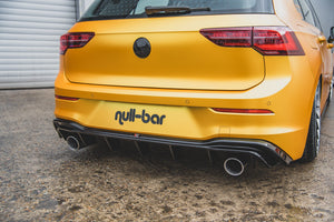 Maxton rear valance til Volkswagen Golf Mk8 – blank sort – billede 6 af 10
