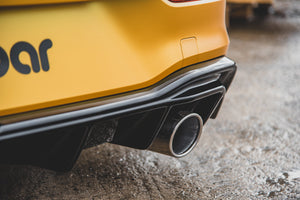 Maxton rear valance til Volkswagen Golf Mk8 – blank sort – billede 8 af 10