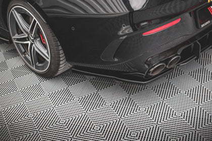 Maxton side splitters til Mercedes-AMG CLA 35 Aero / 45 Aero C118 – blank sort – billede 1 af 5