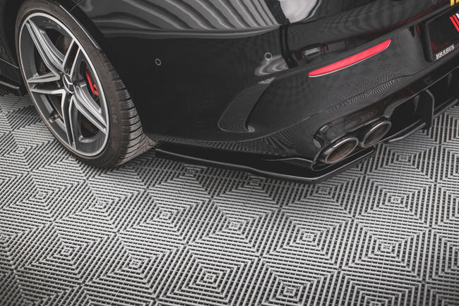 Maxton side splitters til Mercedes-AMG CLA 35 Aero / 45 Aero C118 – blank sort – billede 1 af 5