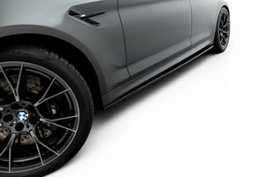 Maxton sideskørter til BMW M5 F90 – blank sort – billede 4 af 7