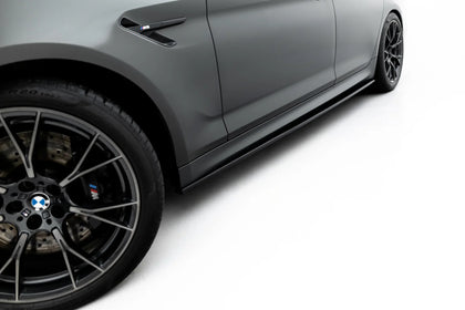 Maxton sideskørter til BMW M5 F90 – blank sort – billede 4 af 7