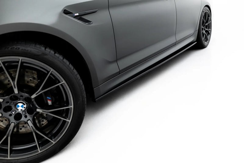 Maxton sideskørter til BMW M5 F90 – blank sort – billede 4 af 7