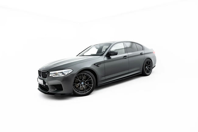 Maxton sideskørter til BMW M5 F90 – blank sort – billede 2 af 7