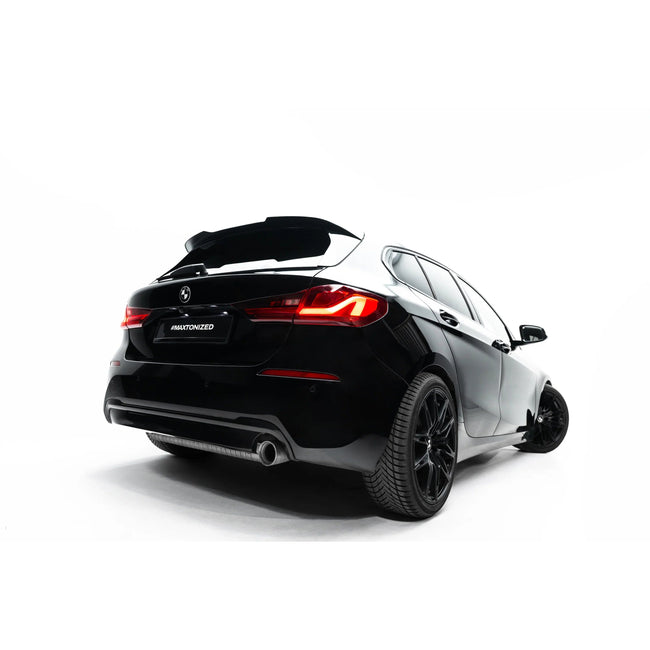 Maxton spoiler cap til BMW 1 F40 M-Pack – blank sort – billede 1 af 7
