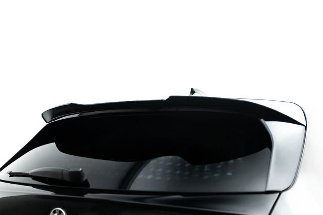 Maxton spoiler cap til BMW 1 F40 M-Pack – blank sort – billede 2 af 7