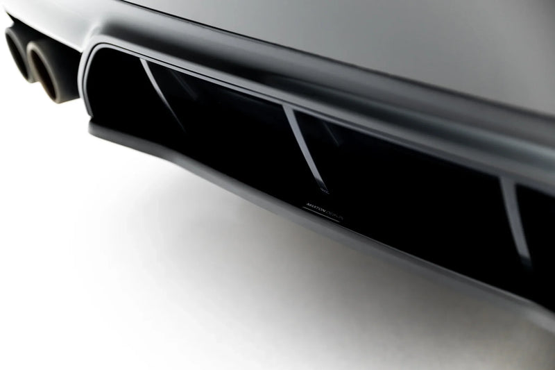 Maxton rear splitter til BMW M5 F90 – blank sort – billede 3 af 6