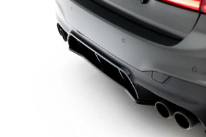 Maxton rear splitter til BMW M5 F90 – blank sort – billede 4 af 6