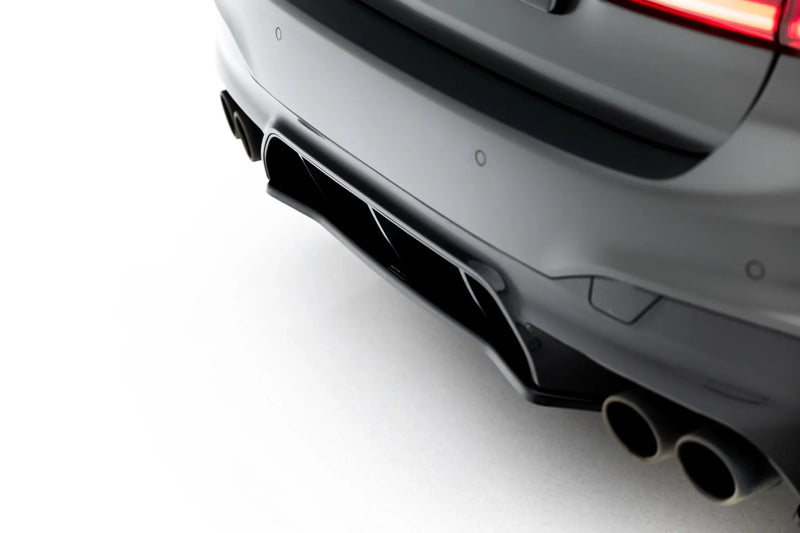 Maxton rear splitter til BMW M5 F90 – blank sort – billede 4 af 6