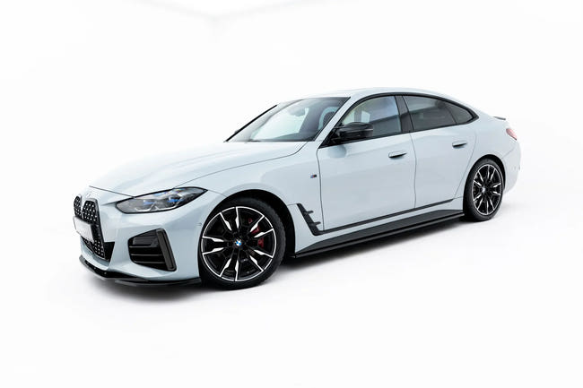 Maxton sideskørter til BMW 4 Gran Coupe M-Pack / M440i G26 – blank sort – billede 2 af 6
